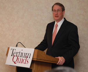 Lt. Gov. Bill Bolling addresses the Tuesday Morning Group